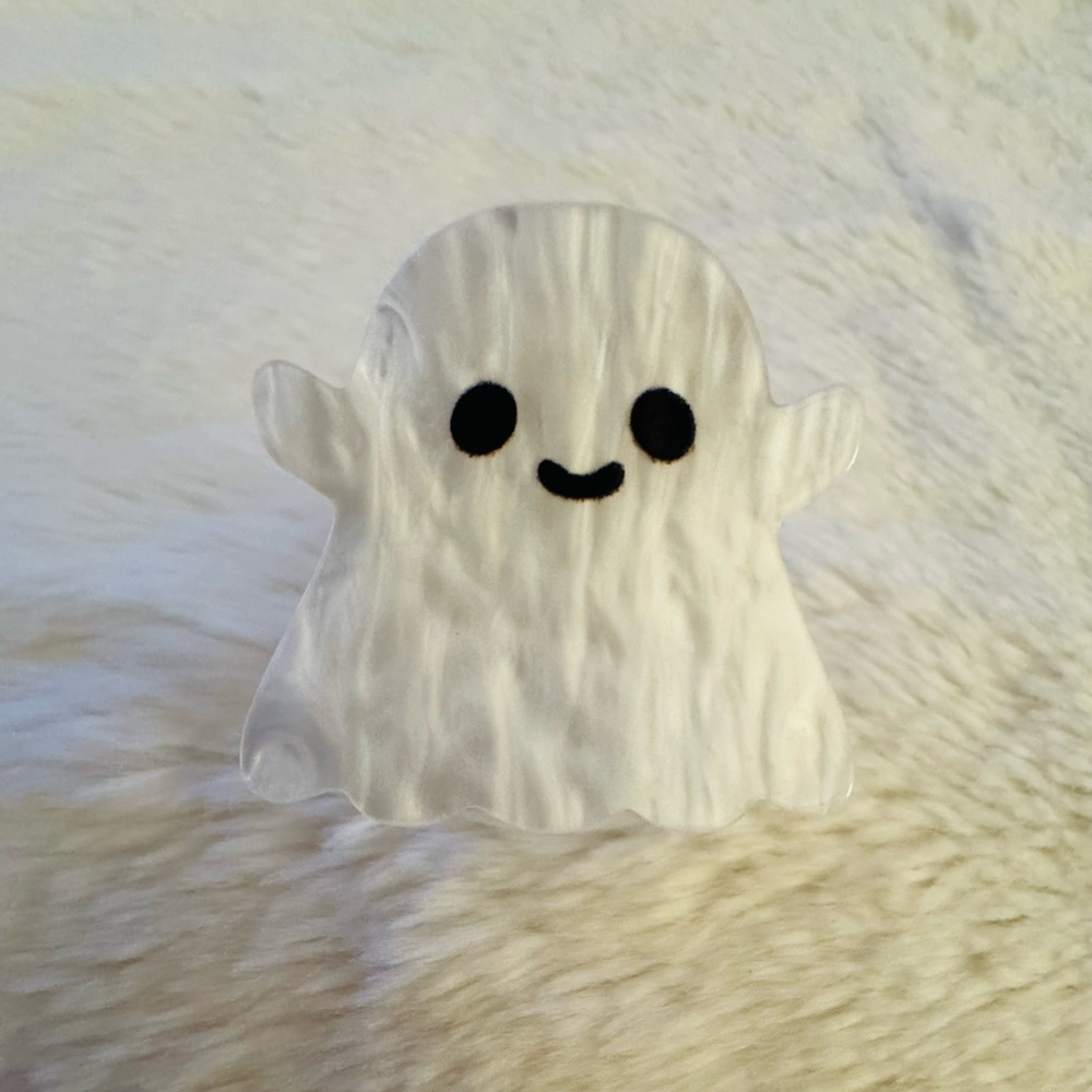Cute Ghost Shaped Hair Claw Clip